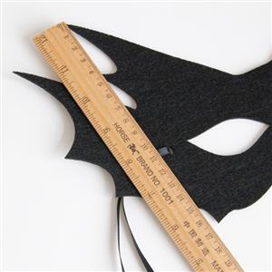 Black Batman Masquerade Party Half Mask MS13009