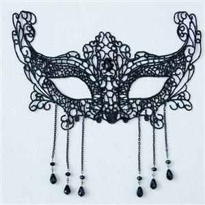 Vintage Black Lace Masquerade Party Eyes Mask MS13031