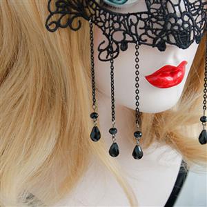 Vintage Black Lace Masquerade Party Eyes Mask MS13031