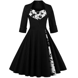 Retro Dresses for Women 1960, Vintage Dresses 1950's, Vintage Dress for Women, Sexy Dresses for Women Cocktail Party, Casual tea dress, Swing Dress, #N12287