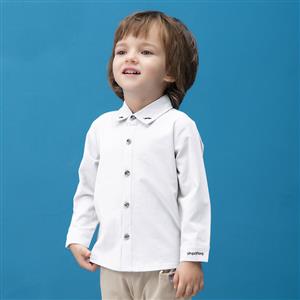 Boys' Classic Plain Shirt, Fashion Boys Clothing, Boys Top, Boys Shirt, #N12204