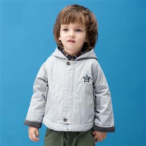 Boys Hooded Quilting Parka N12319