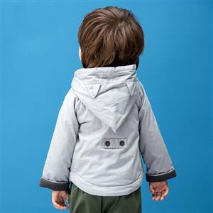 Boys Hooded Quilting Parka N12319