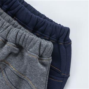 Boys Fleece Lining Thermal Jersey Trouser Winter N12211