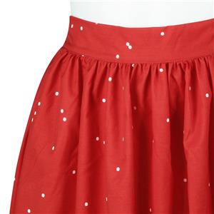 Women's Christmas Printed Stretchy Flared A-line Skater Skirt N15074