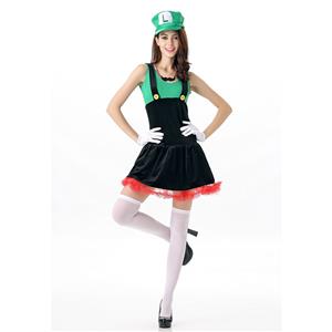 Fancy Women's Pretty Mario Skirt Costume N11690