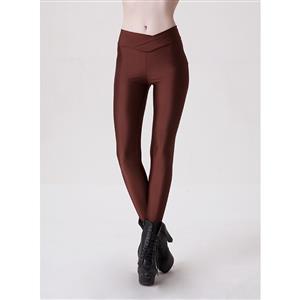 Sexy Stretchy Plain Pants Tights Workout Leggings Yoga Running Exercise L11741