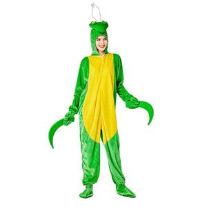 3pcs Unisex Funny Razor Mantis Animal Bodysuit Pajama Adult Cosplay Halloween Costume N20733