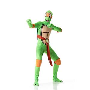Funny Turtle Jumpsuit Adult Ninja Halloween Cosplay Costume N18011