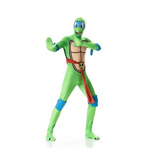 Funny Turtle Jumpsuit Adult Ninja Halloween Cosplay Costume N18013