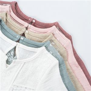 Girls' Lovely Cotton Linen Dress N12166