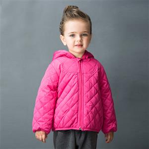 Girls Classic Hooded Quilted jacket N12336