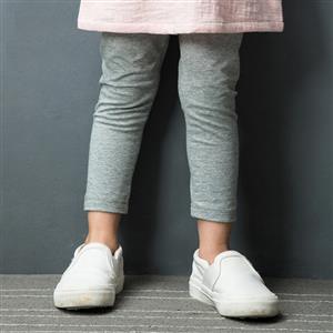Girls Plain Cotton Leggings N12225