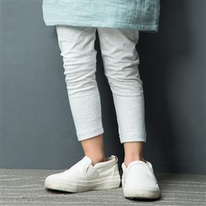 Girls Plain Cotton Leggings N12231