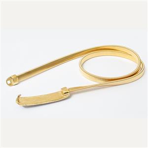 Women's Fashion All-match Gold Diamond Thin Waist Belt N17935