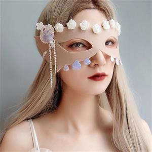 Gothic Mermaid Noble Queen Adult Masquerade Party Halloween Anime Cosplay Eye Mask MS21437