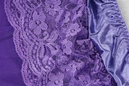 Victorian Burlesque Grey Spike Bra Top& Purple Tutu Skirt Set Halloween Carnival Parties N12695