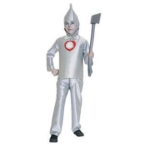 4pcs Boys Tin Man Wonderful Wizard Film Halloween Cosplay Costume N19076