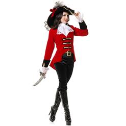 Ladies Regal Pirate Captain Costume N11974
