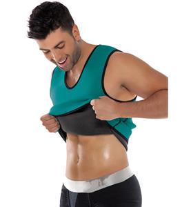 Men’s Support and Sweat Enhancing Shirt, Reversible Neoprene Shirt, Men's Neoprene Workout Training Pullover Vest, Plus Size Vest, Sauna Vest, #N10647