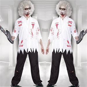 Men's Scary Doctor Halloween Adult Cosplay Costume N18045