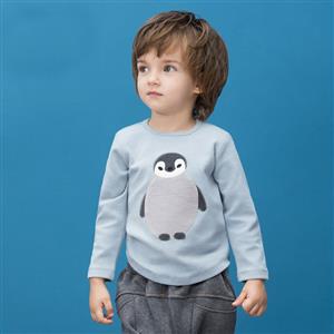 Lovely Penguin Cotton Long Sleeve T-Shirt N11988