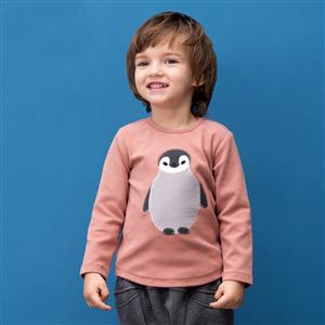 Lovely Penguin Cotton Long Sleeve T-Shirt N11990