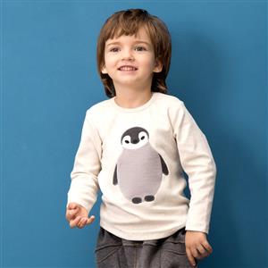 Lovely Penguin Cotton Long Sleeve T-Shirt N11991