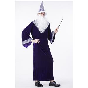 Purple Wizard Robe Adult Costume N14762
