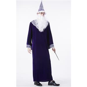 Purple Wizard Robe Adult Costume N14762