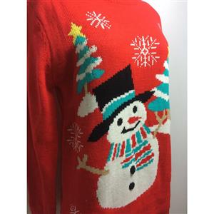Christmas Snowman Pullover Sweatshirt N12266