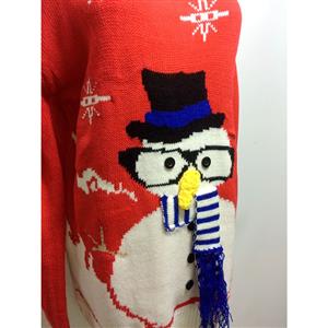 Christmas Snowman Pullover Sweatshirt N12267