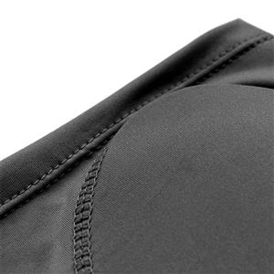 Sexy Black High Waist Cropped Boxer Shorts Elastic Slimming Panties Shapewear Underwear PT20394
