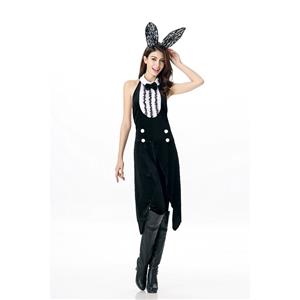 Sexy Black Bunny Gril Halloween Costume  N11670