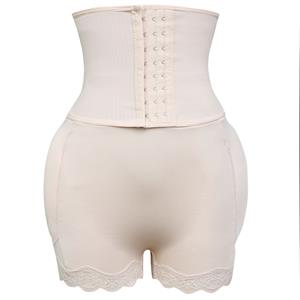 Sexy Complexion High Waist Elastic Seamless Shorts Waist Sealing Shaping Belly Pants PT20391