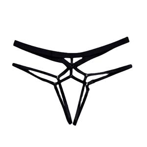 Sexy Crotchless Bandage Cut-out Fetish Underwear Strappy Thong PT21945