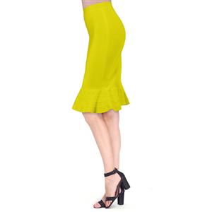 Women's Sexy OL Style Elastic Fishtail Bandage Bodycon Party Midi Skirt N15161