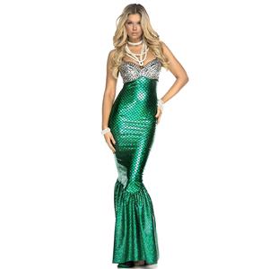 Under the Sea Costume, Beautiful Mermaid Costume, Sexy Mermaid Costume, Halloween Costume, #N12017