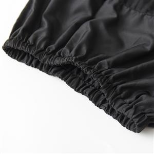 Sexy Black Short Sleeve Off Shoulder Crop Top N12185