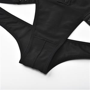Sexy Black Spaghetti Straps Slimming Plus Size Bodyshaper Underwear PT23248