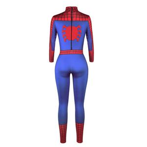 Women's Spider Cosplay Unitard High Neck Bodysuit Halloween Costume N18241