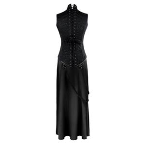 Steampunk Gothic Corset Skirt Set N12433
