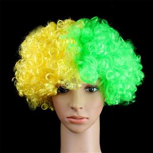 Funny Quirky Wigs,Cheap Curly Wigs,Unisex Wigs,Wild-curl up Clown Wigs,Wild Curl up Hair Piece,Explosion Head Curls, #MS19645