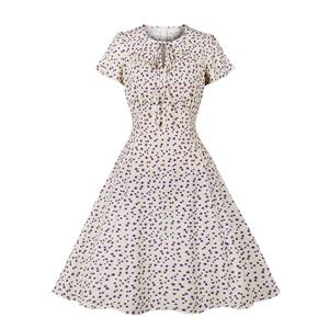 French Maiden Dresses, Floral Print Summer Swing Dress, Retro Dresses for Women 1960, Vintage Dresses 1950's, Plus Size Summer Dress, Vintage Dress for Women, Vintage Summer Day Dress, #N22262