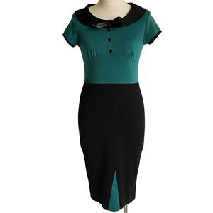 Plus Size Dresses, Cheap Dresses for women, 1950s Vintage Dresses for women, Cocktail party dresses, Evening Dresses, #N12073