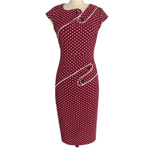 Plus Size Dresses, Cheap Dresses for women, 1950s Vintage Dresses for women, Cocktail party dresses, Evening Dresses, #N12131