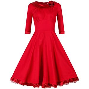 Retro Dresses for Women 1960, Valentine's Day Dress, Vintage Dress for Women, Sexy Dresses for Women Cocktail, Cheap Party Dress, #N12043