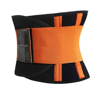 Workout Orange Neoprene Waist Trainer Belt for Hourglass Figure N11054