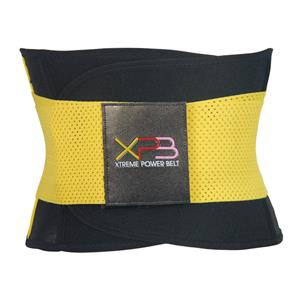 Sport Gym Yellow Waist Trainer Belt Body Shaper for Hourglass Shape N10985