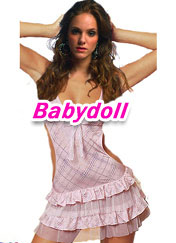 Sexy Babydoll,wholesalem Sheer Babydolls